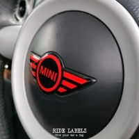 MINI - stuur gel logo cover